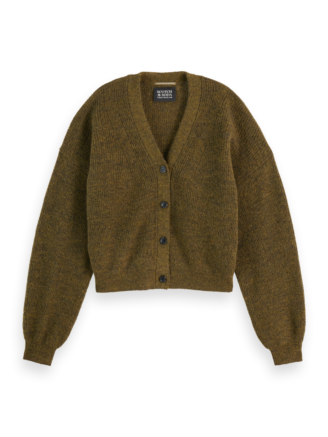 FUZZY RELAXED CARDIGAN