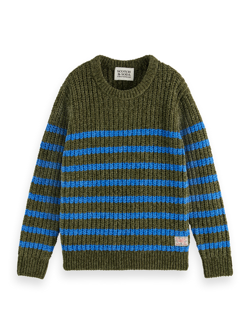 CHENILLE KNIT PULLOVER