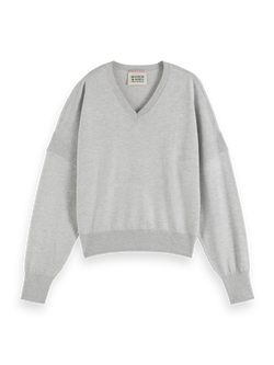 CORE V-NECK RELAXED PULLOVER