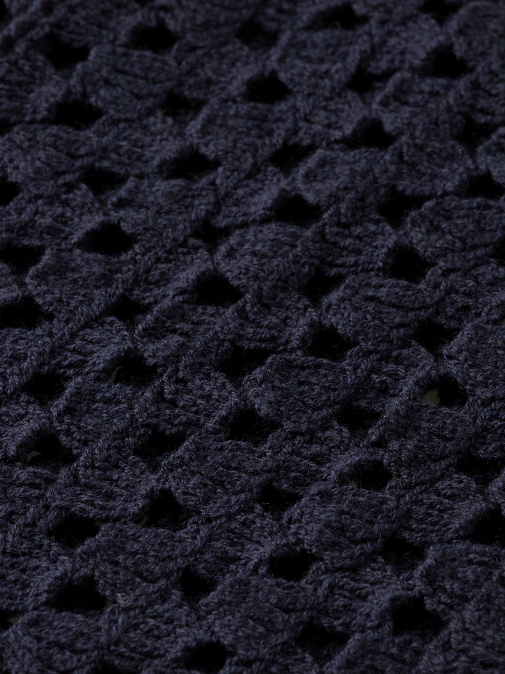 CROCHET KNITTED POLO SHORT SLEEVE