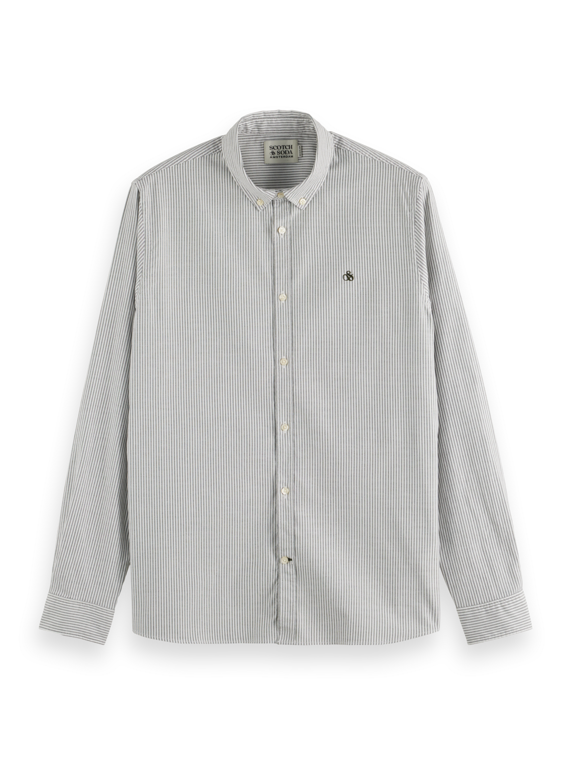 SEASONAL ESSENTIALS OXFORD STRIPED SHIRT