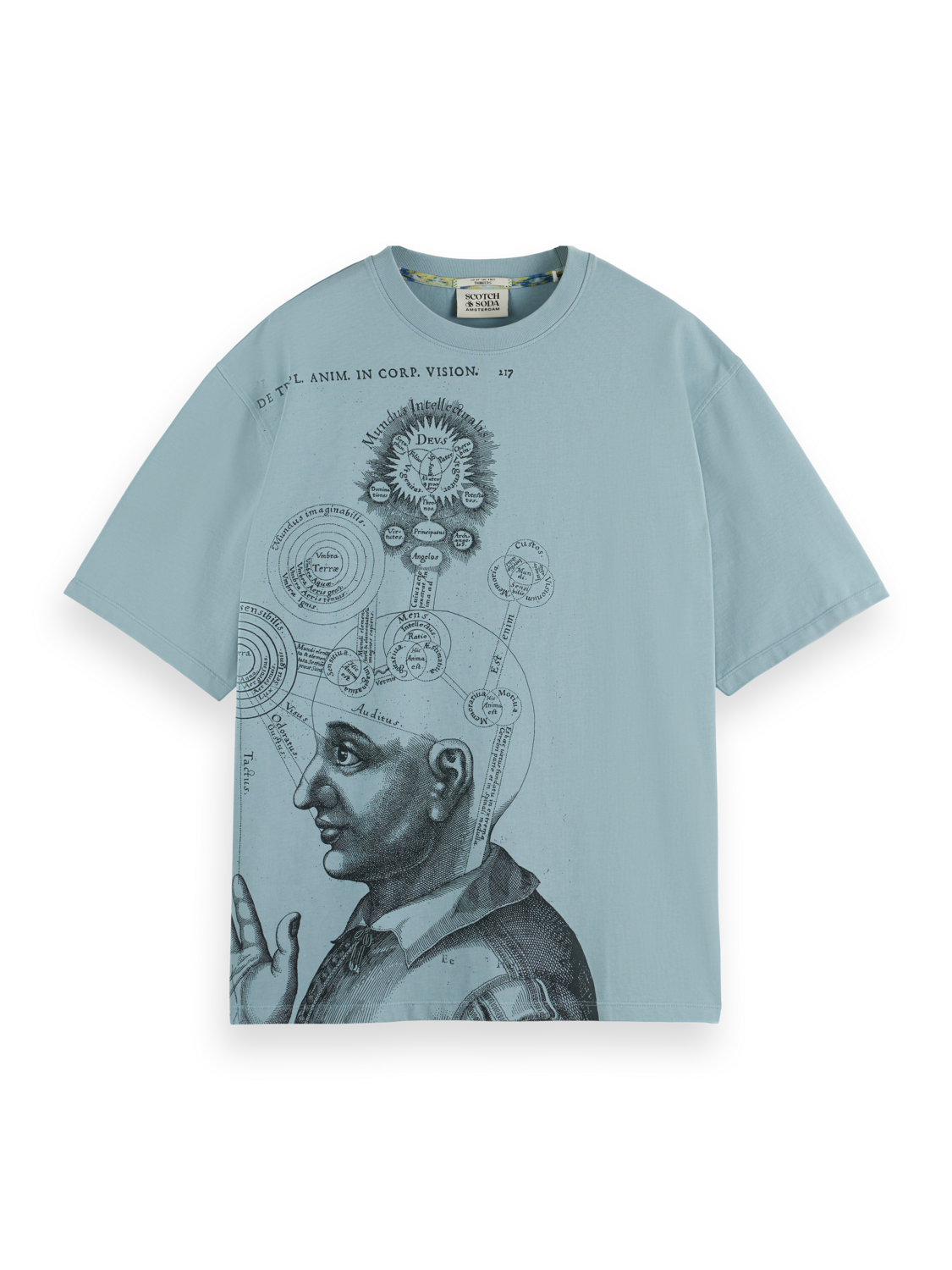 LOOSE FIT EMBASSY OF THE FREE MIND ARTWORK T-SHIRT
