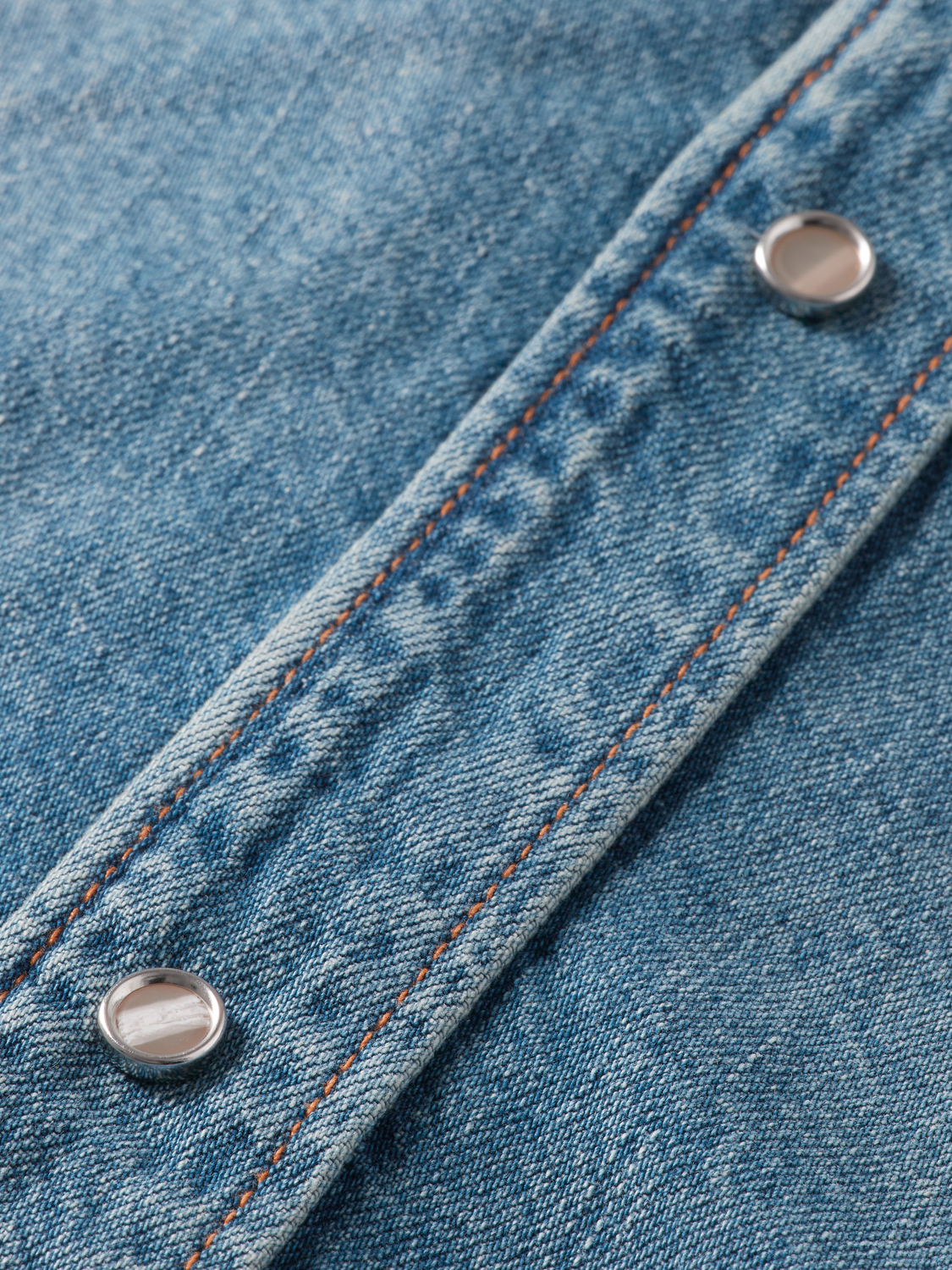 OVERSIZED WASHED DENIM SHIRT - FRISCO NIGHTS