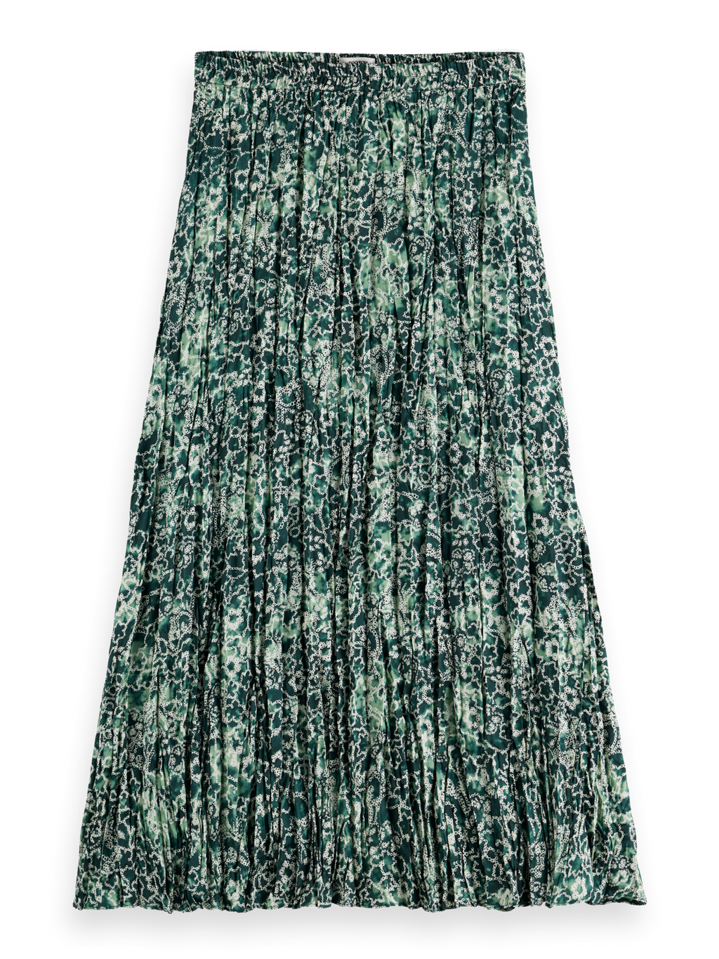 PLEATED CRINKLE SKIRT