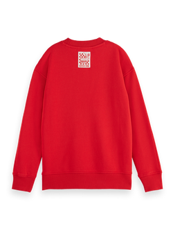 REGULAR-FIT ARTWORK CREWNECK