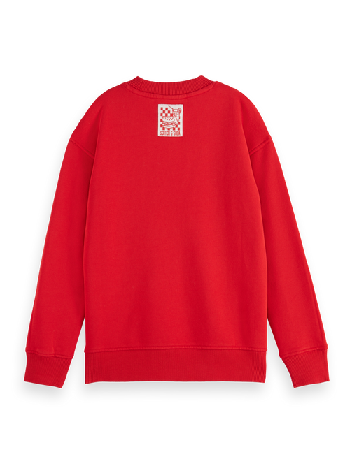 REGULAR-FIT ARTWORK CREWNECK