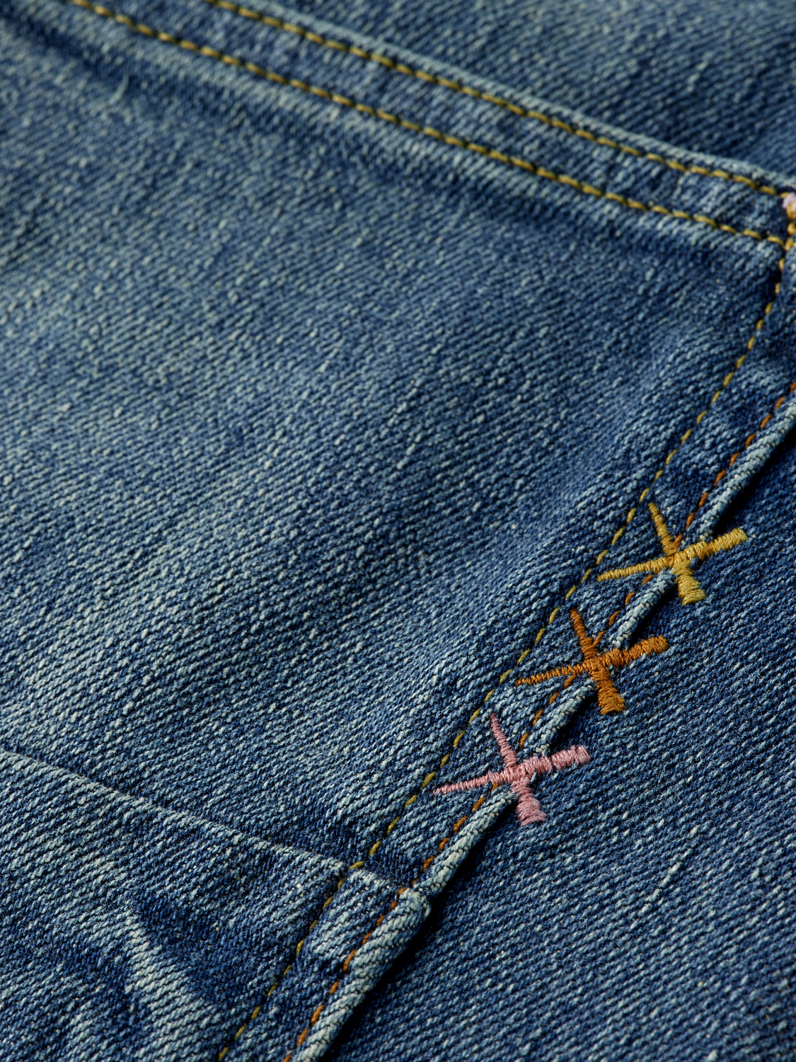 RALSTON REGULAR SLIM JEANS - BLUE STARTER