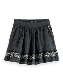 MYSTIC EMBROIDERY SKIRT