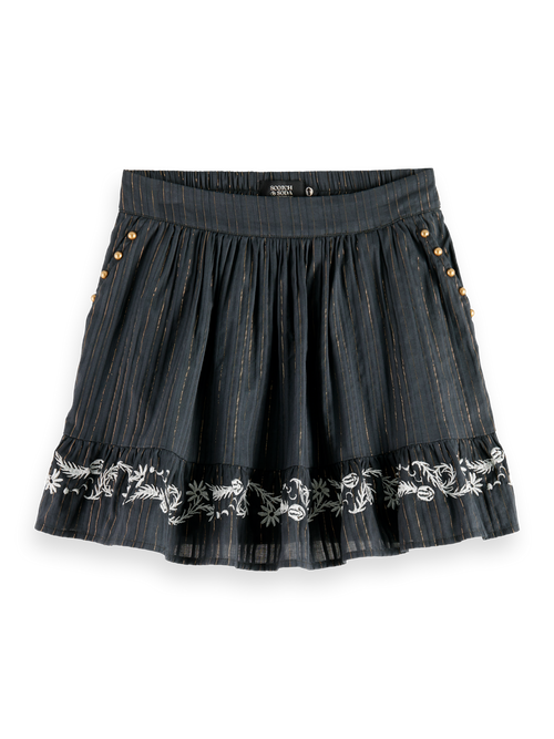 MYSTIC EMBROIDERY SKIRT