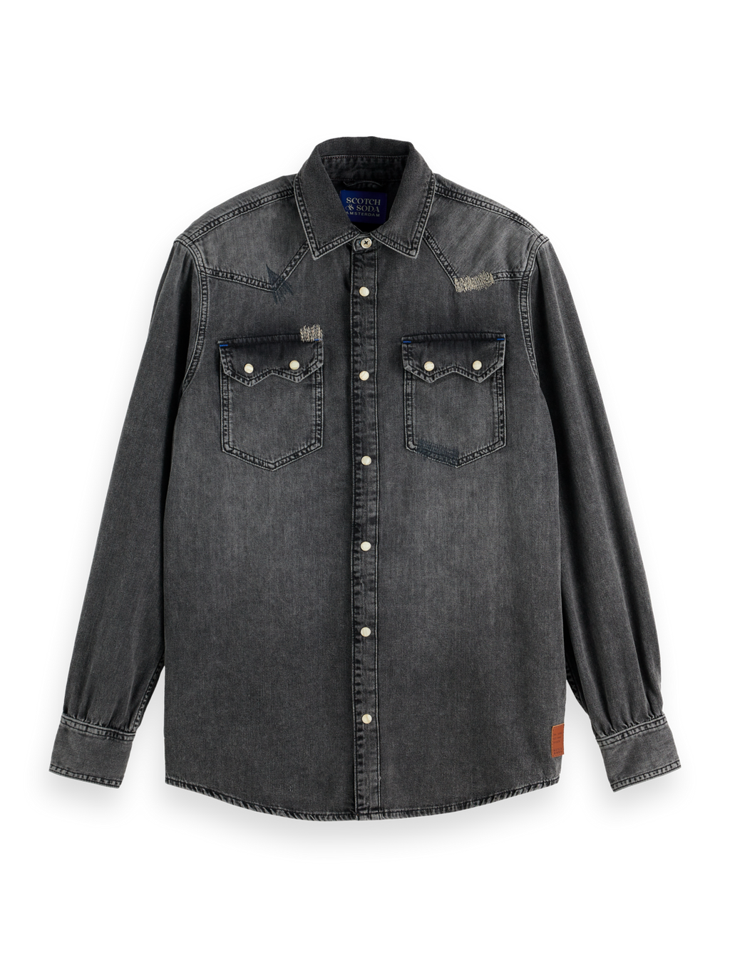 JOE JONAS X SCOTCH SODA WESTERN SHIRT - VINTAGE BLACK