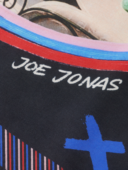 JOE JONAS X SCOTCH SODA PRINTED BANDANA