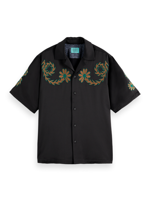 JOE JONAS X SCOTCH SODA EMBROIDERY SATEEN S/S SHIRT