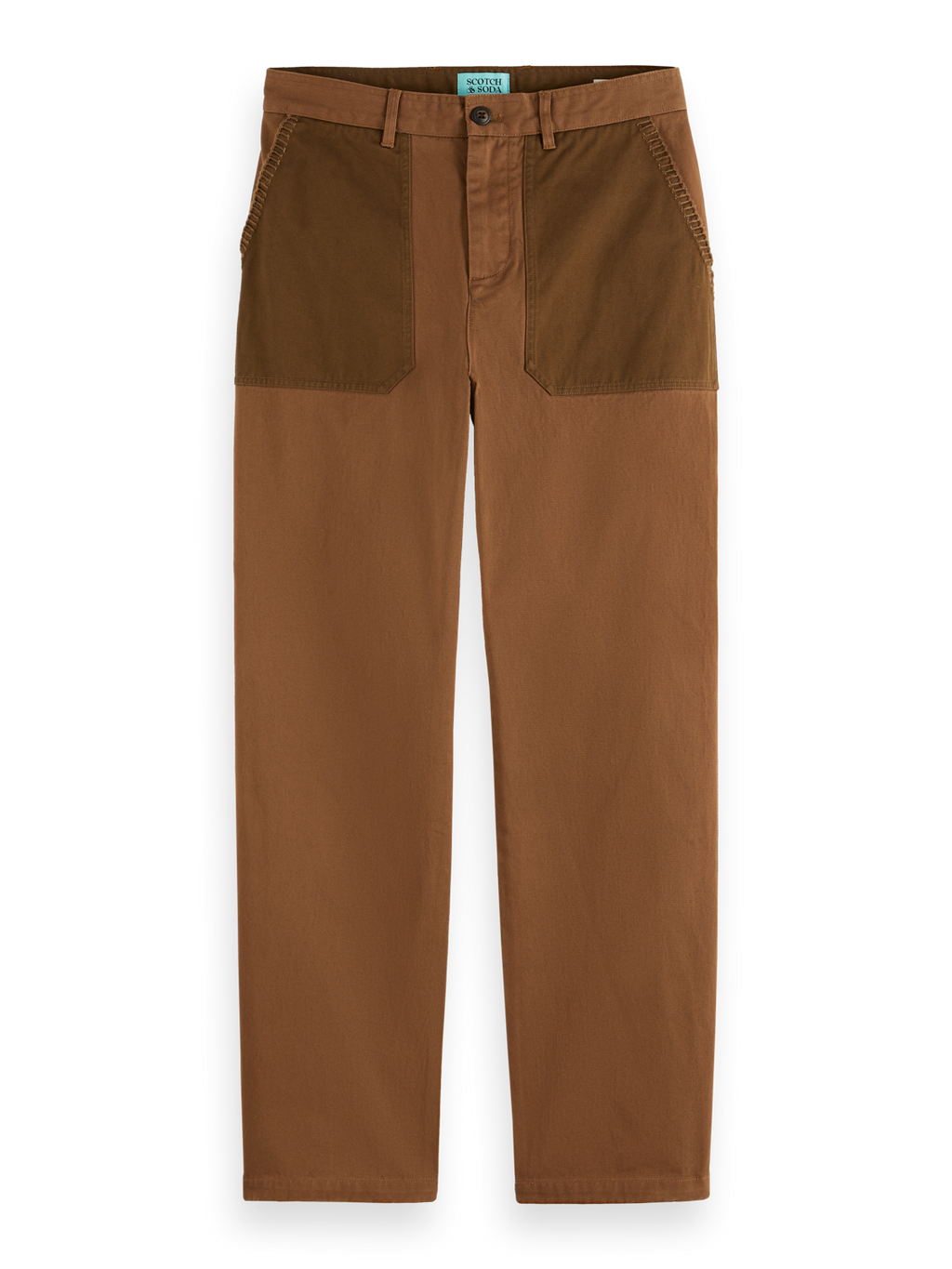 JOE JONAS X SCOTCH SODA STRAIGHT FIT TWILL CHINO