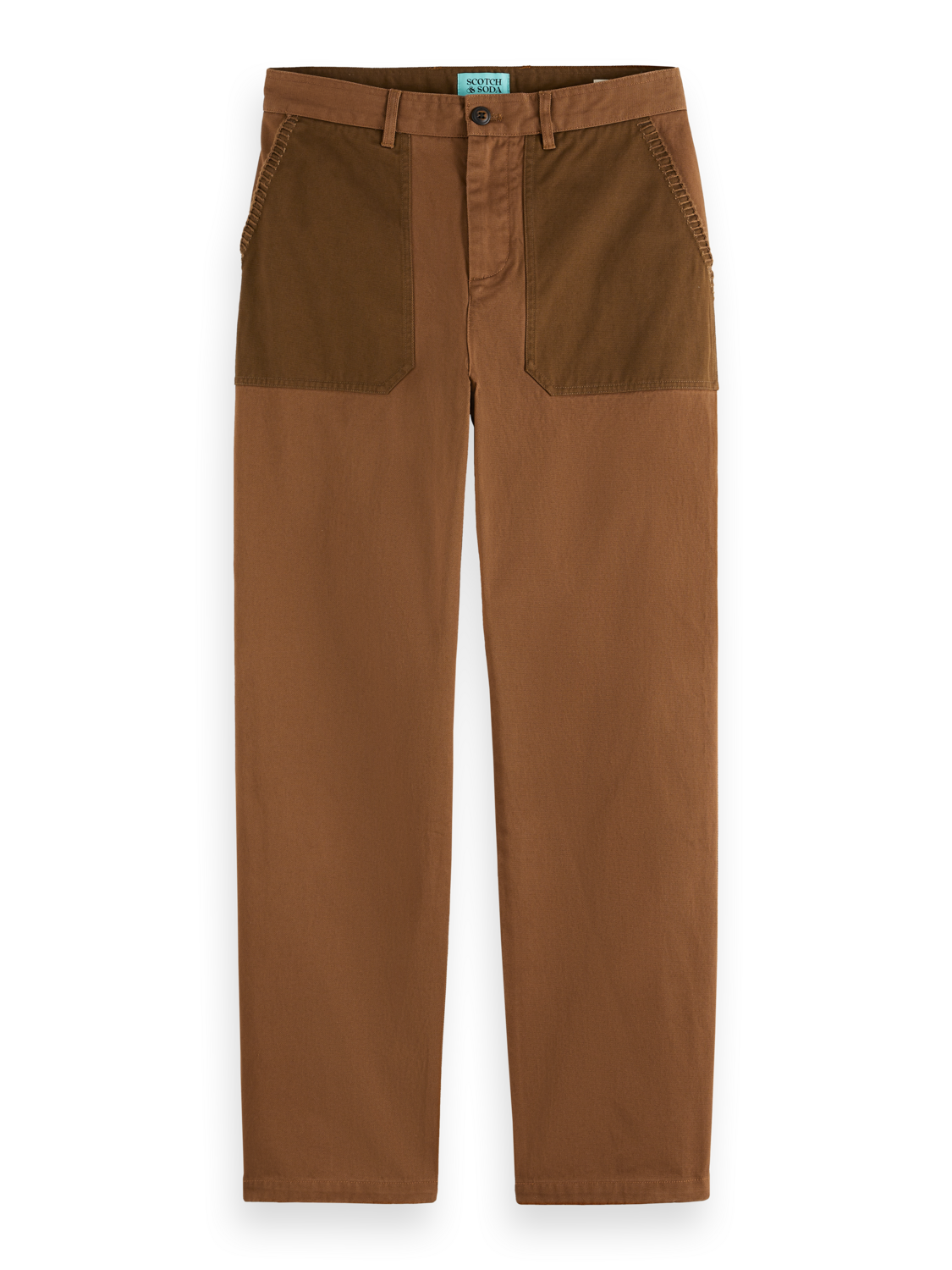 JOE JONAS X SCOTCH SODA STRAIGHT FIT TWILL CHINO