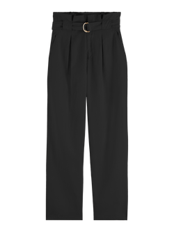 DAISY - HIGH RISE STRAIGHT LEG PAPER BAG PANT