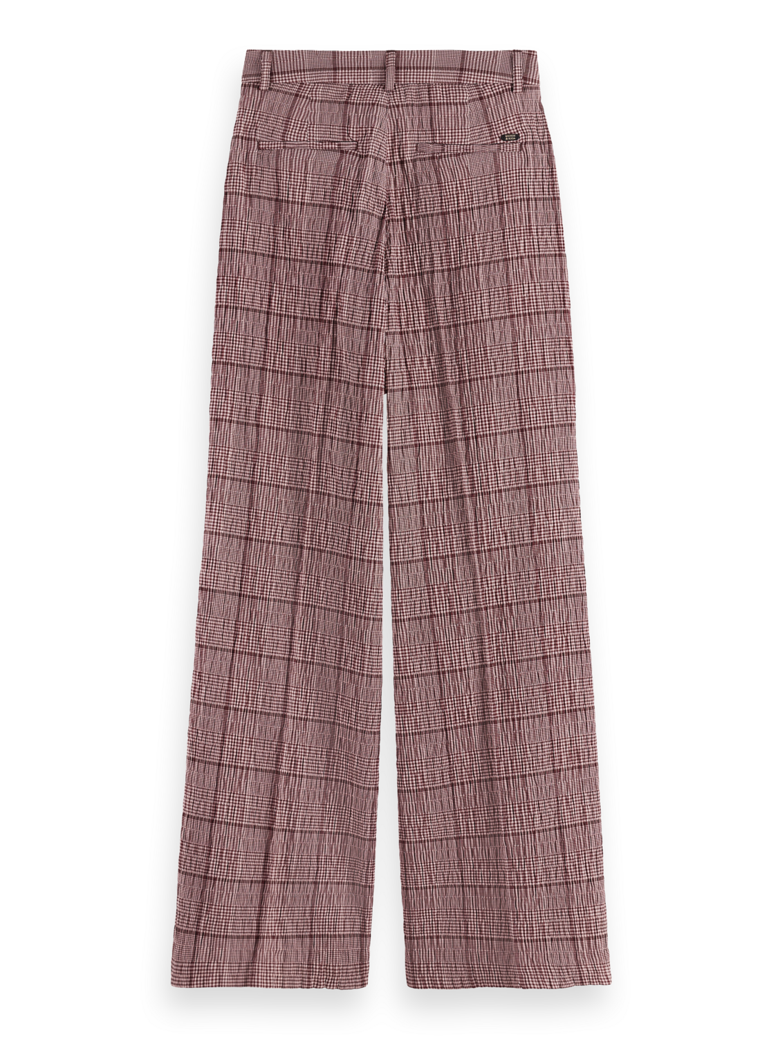 Rose prince of wales seersucker pant