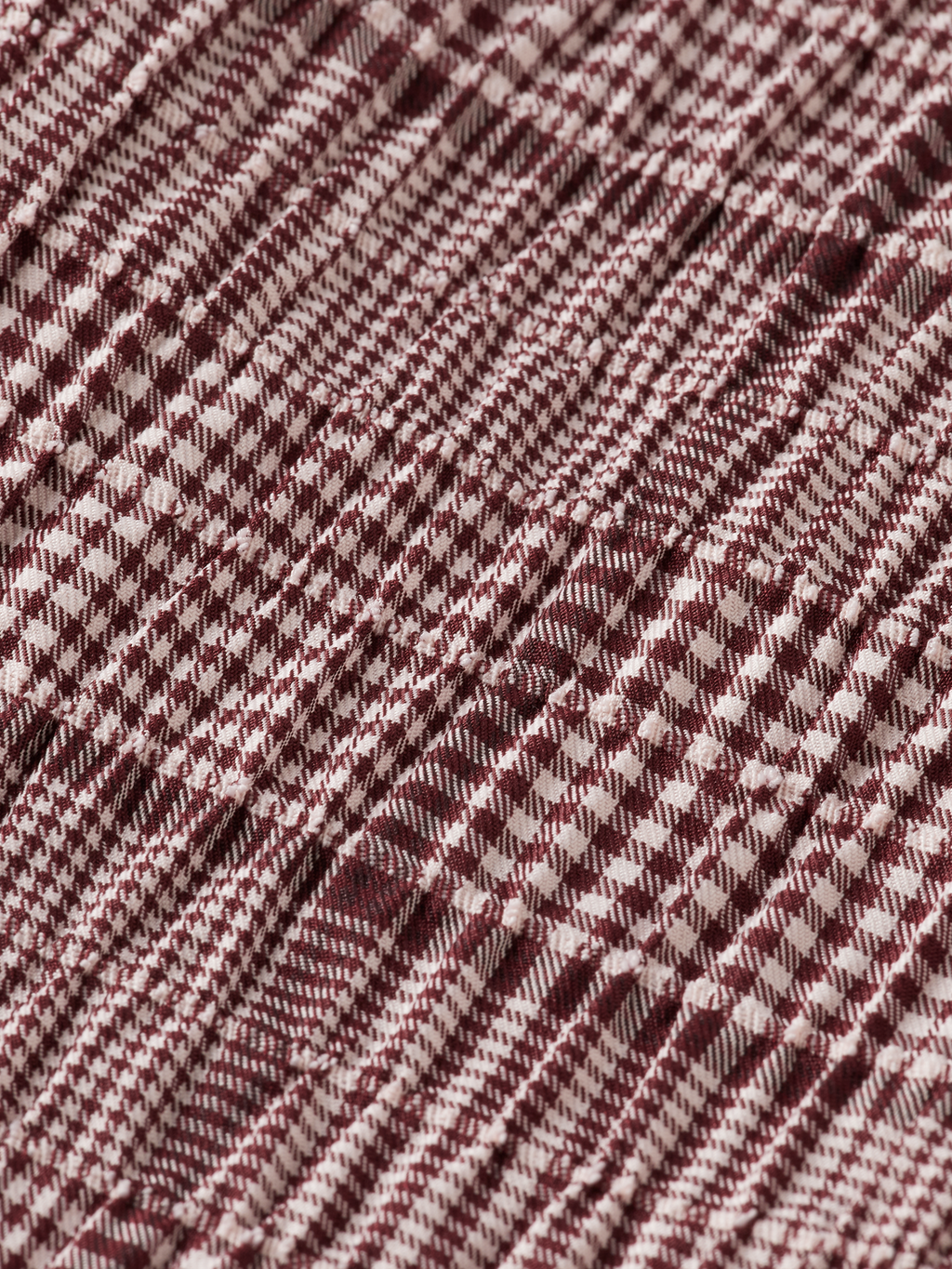 Rose prince of wales seersucker pant