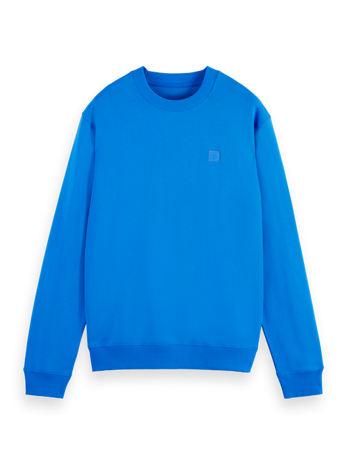 Seasonal core - badge logo crew sweatshirt