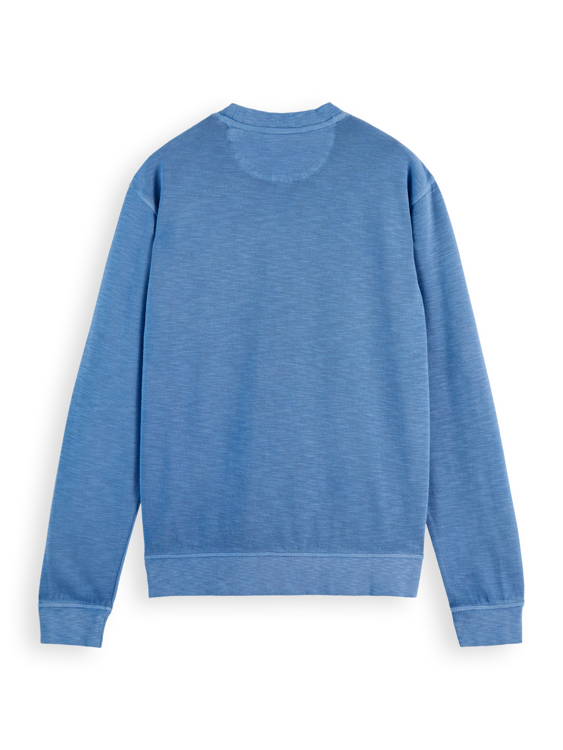 Garment dye structured sweatshirt