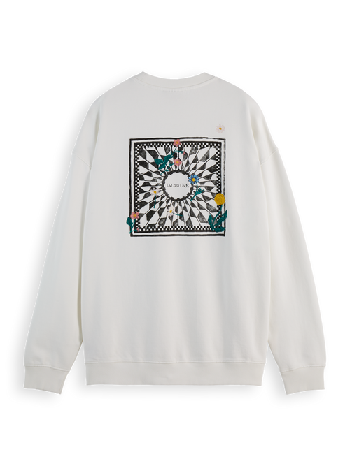 Relaxed fit artwork sweatshirt