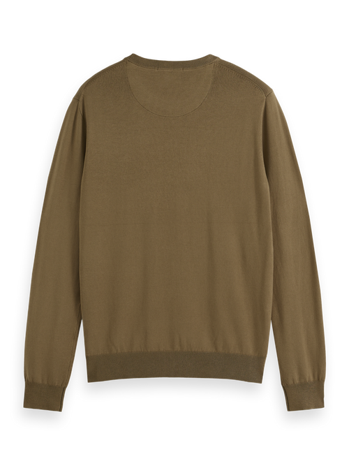 Seasonal core - viscose regular fit crewneck