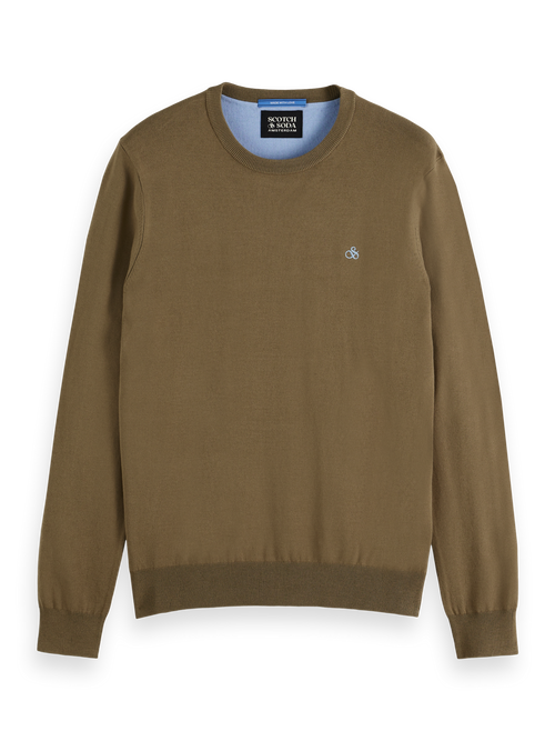 Seasonal core - viscose regular fit crewneck