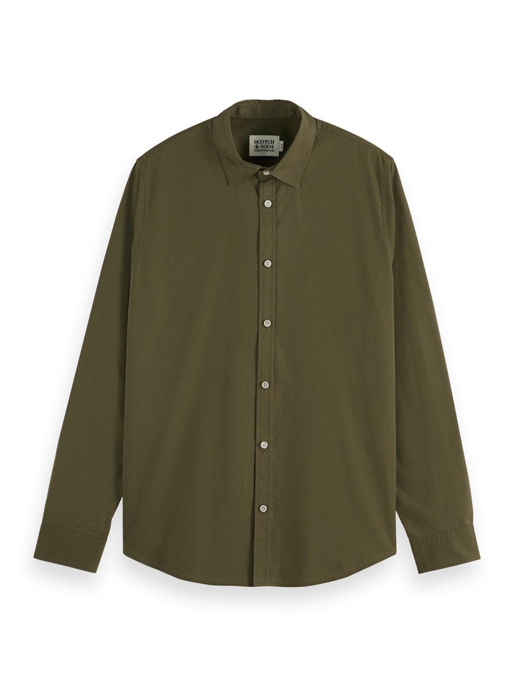 Seasonal Essentials Slim poplin shirt