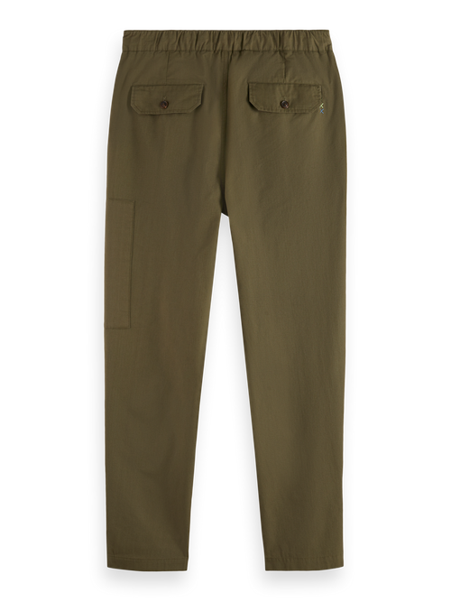 Straight fit cotton ripstop cargo pant