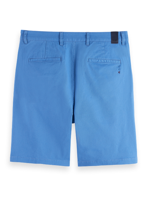 Stuart washed cotton blend short