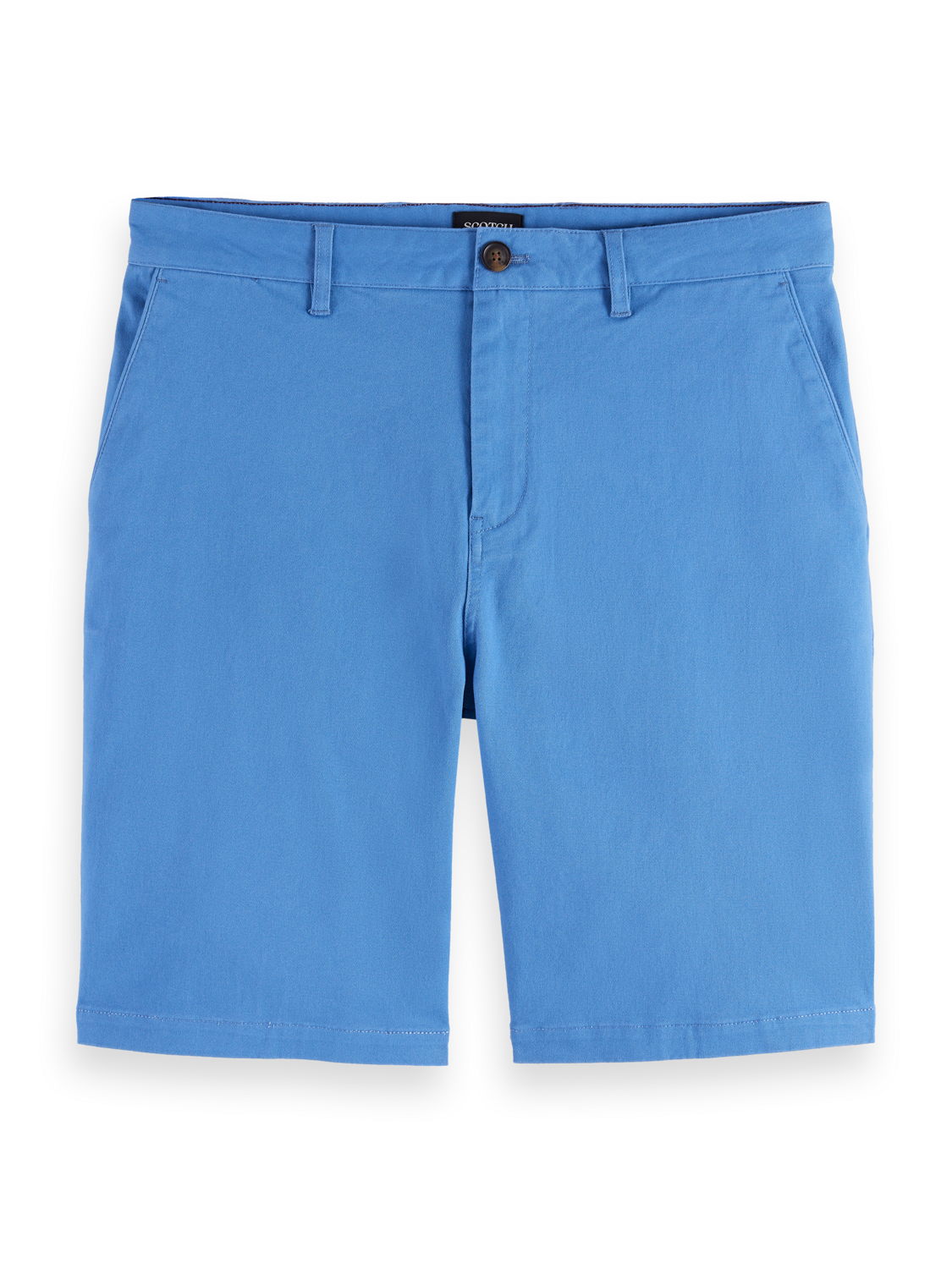 Stuart washed cotton blend short