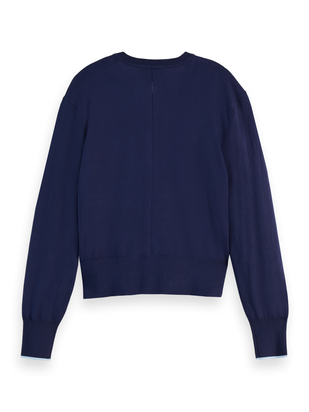 Crew neck relaxed cardigan