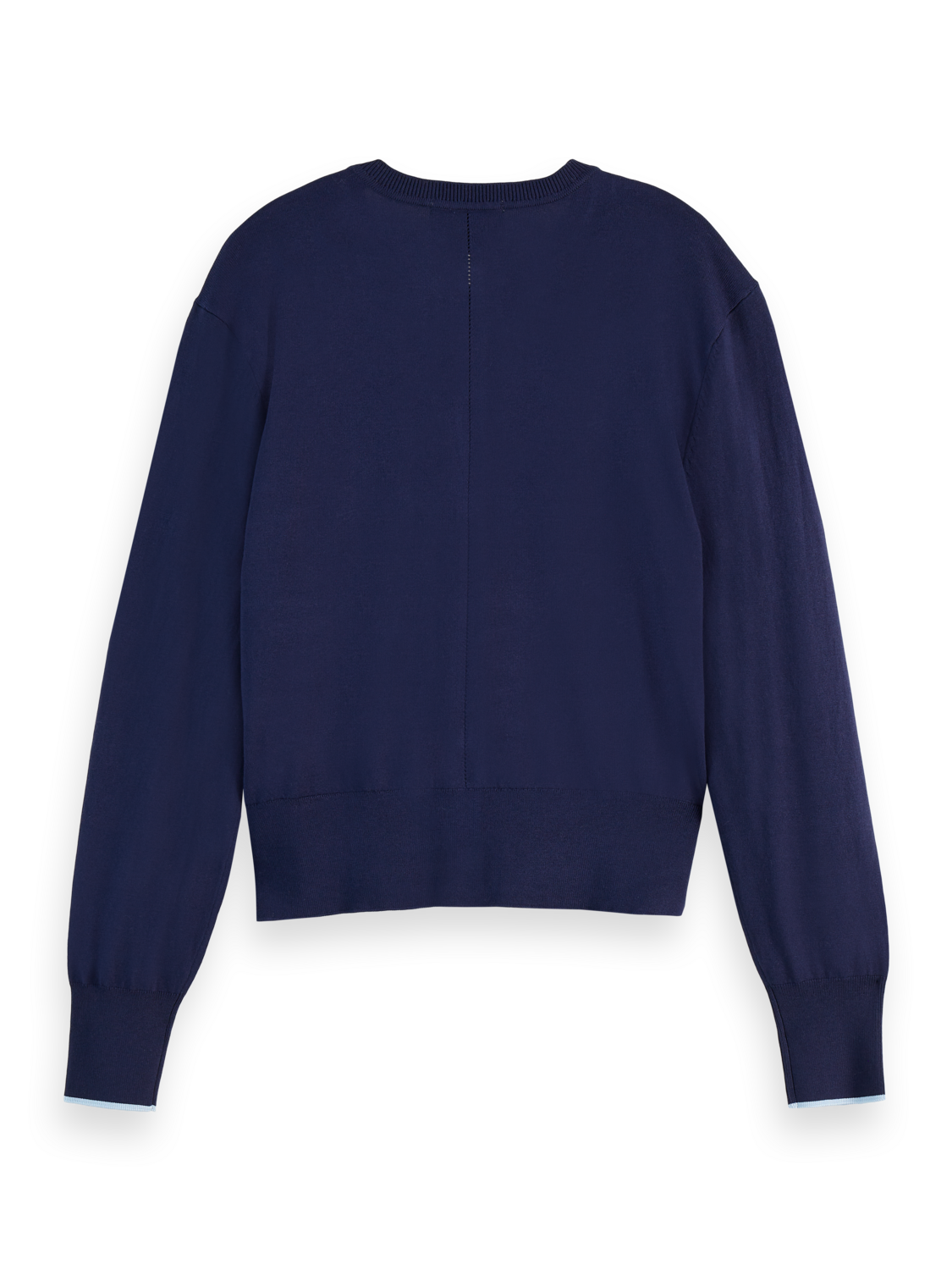 Crew neck relaxed cardigan