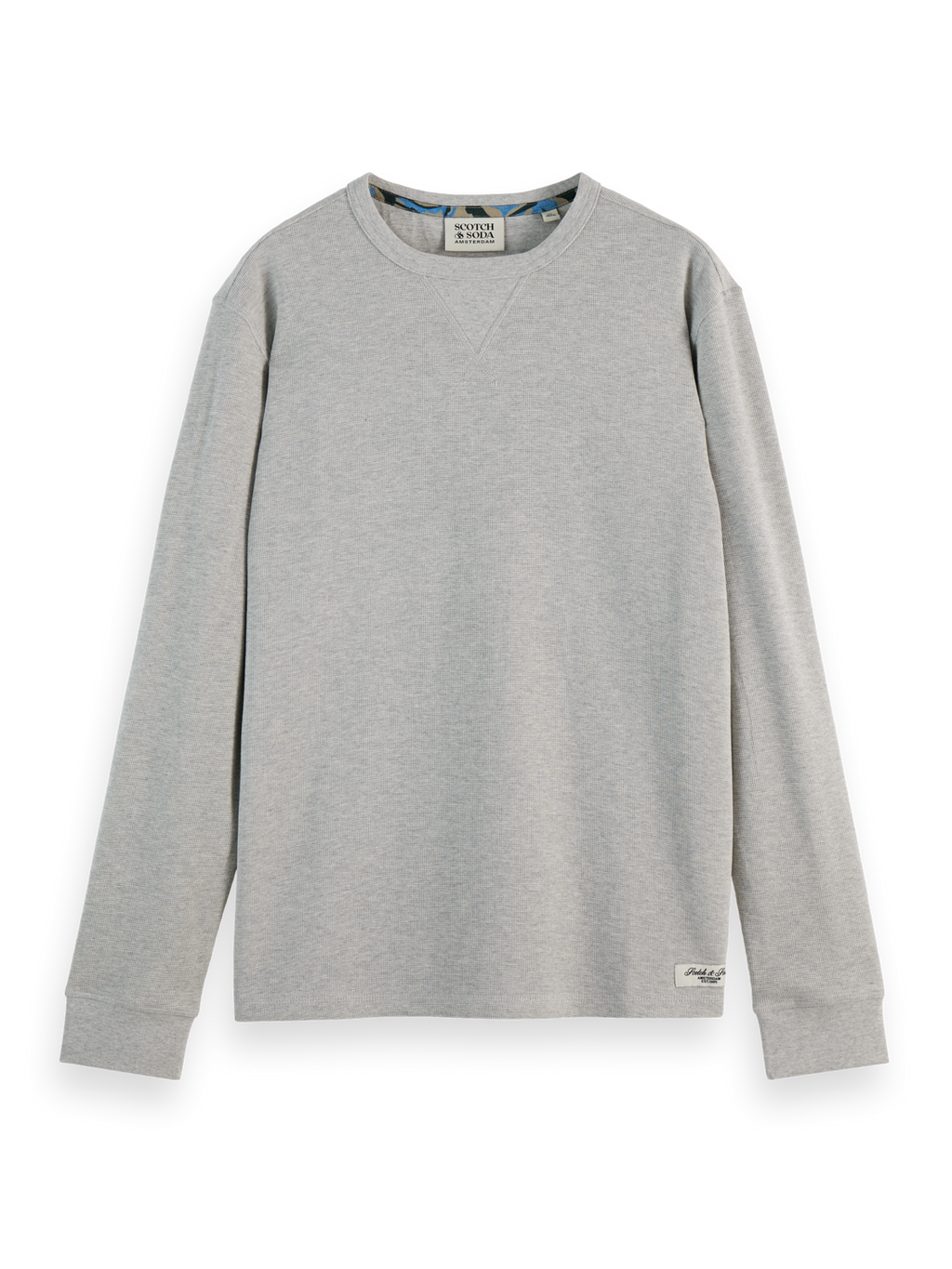 Waffle regular long sleeve t-shirt