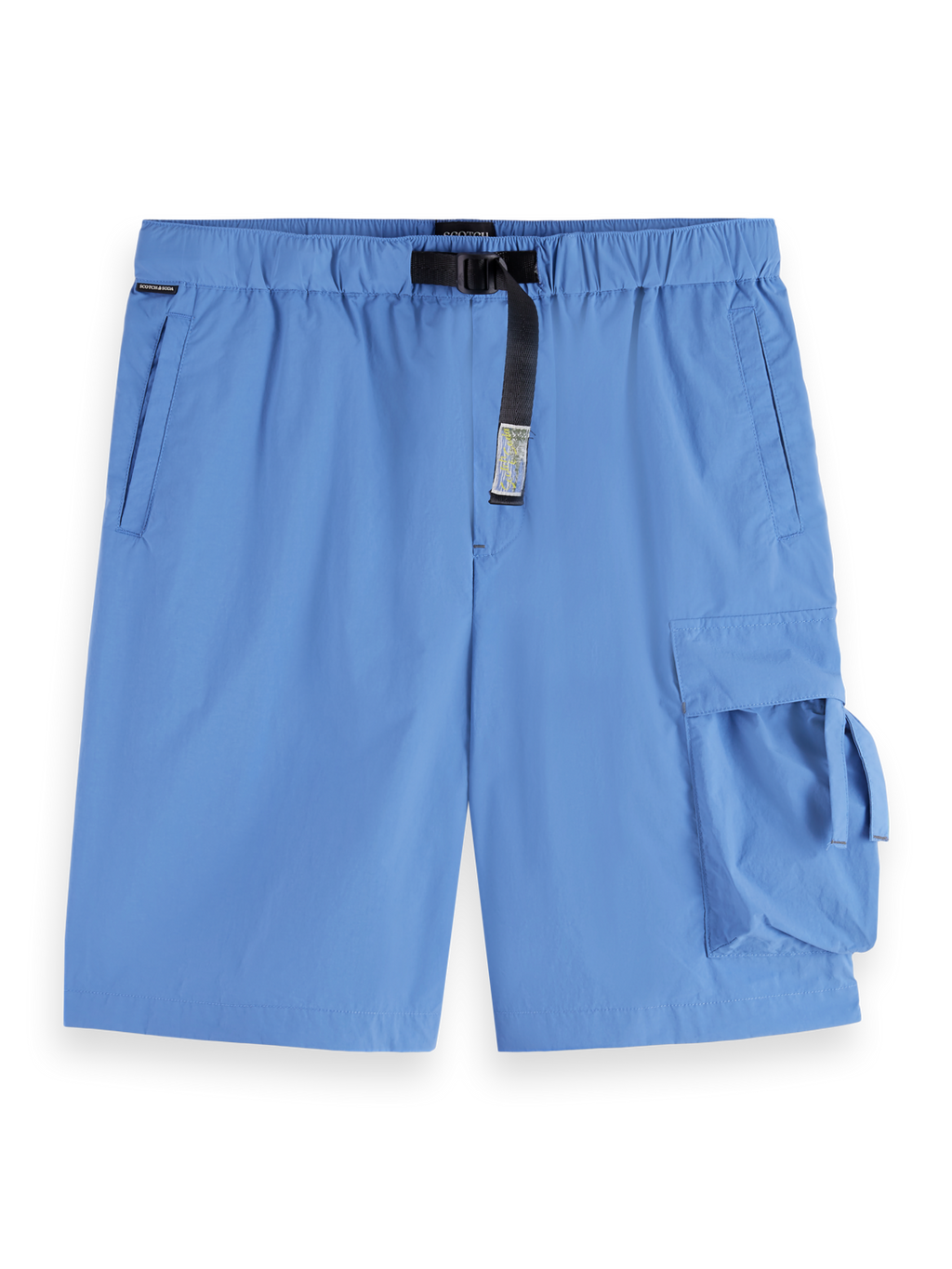 Lightweight nylon relaxed cargo short