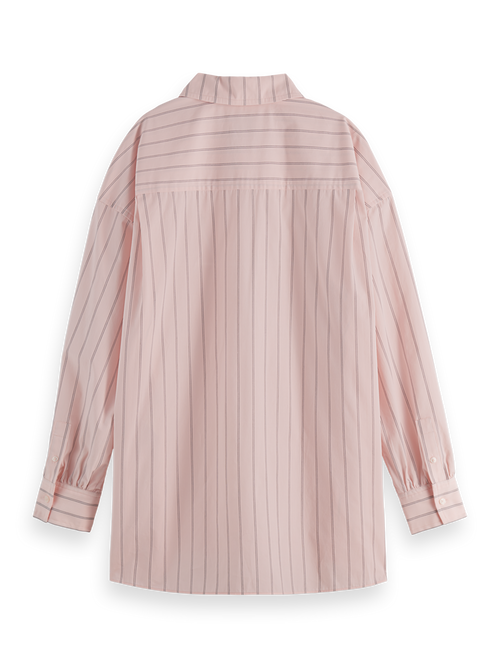 Striped Girlfriend Poplin Shirt