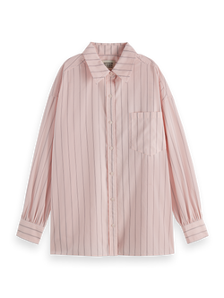 Striped Girlfriend Poplin Shirt