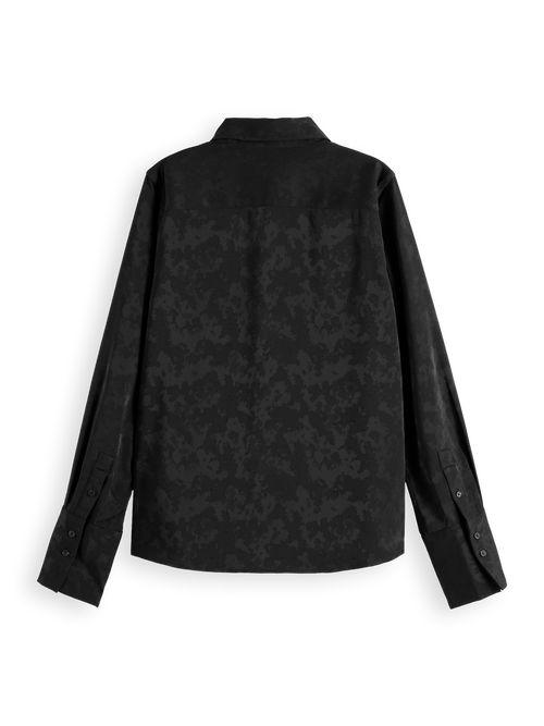 Satin Jacquard Shirt