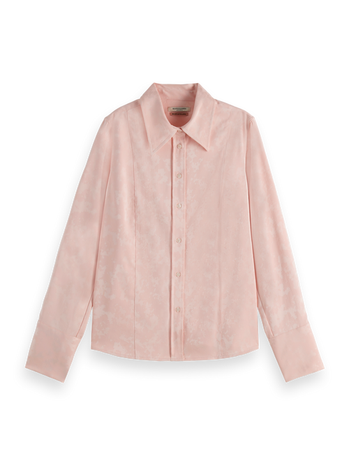 Satin Jacquard Shirt