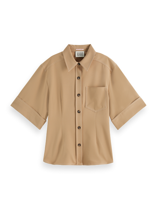 Fitted Short Sleeve Shirt