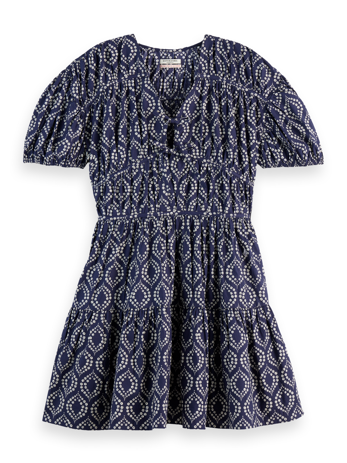 Mini Dress With Gathering