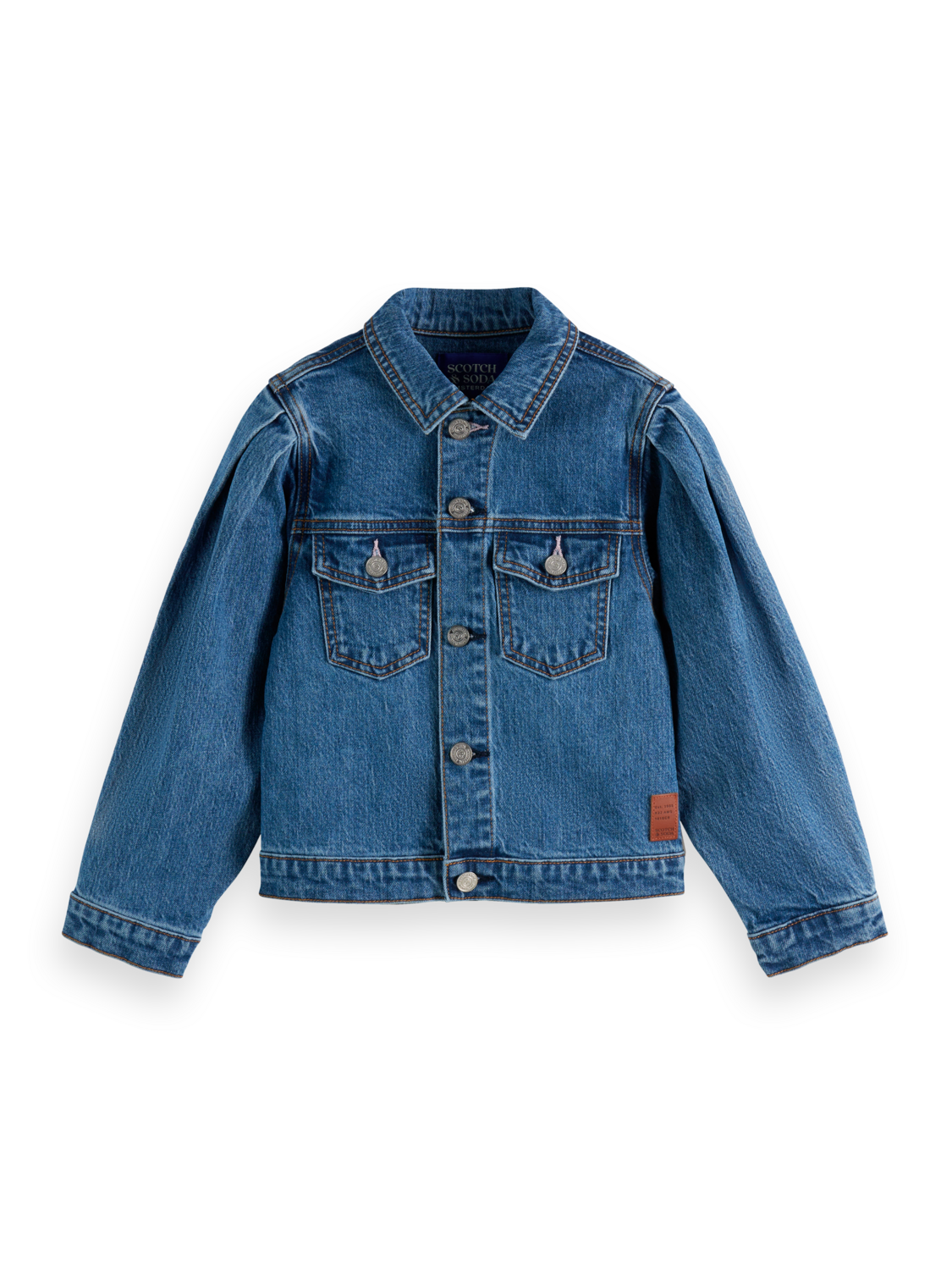 Girls Denim Trucker Jacket