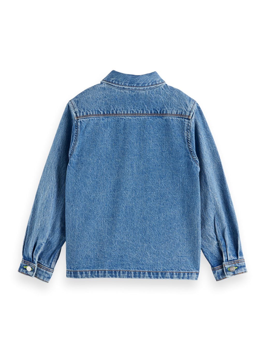 Boys Worked Out Denim Jacket