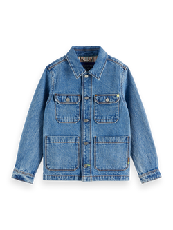 Worked out denim jacket - Lakehouse