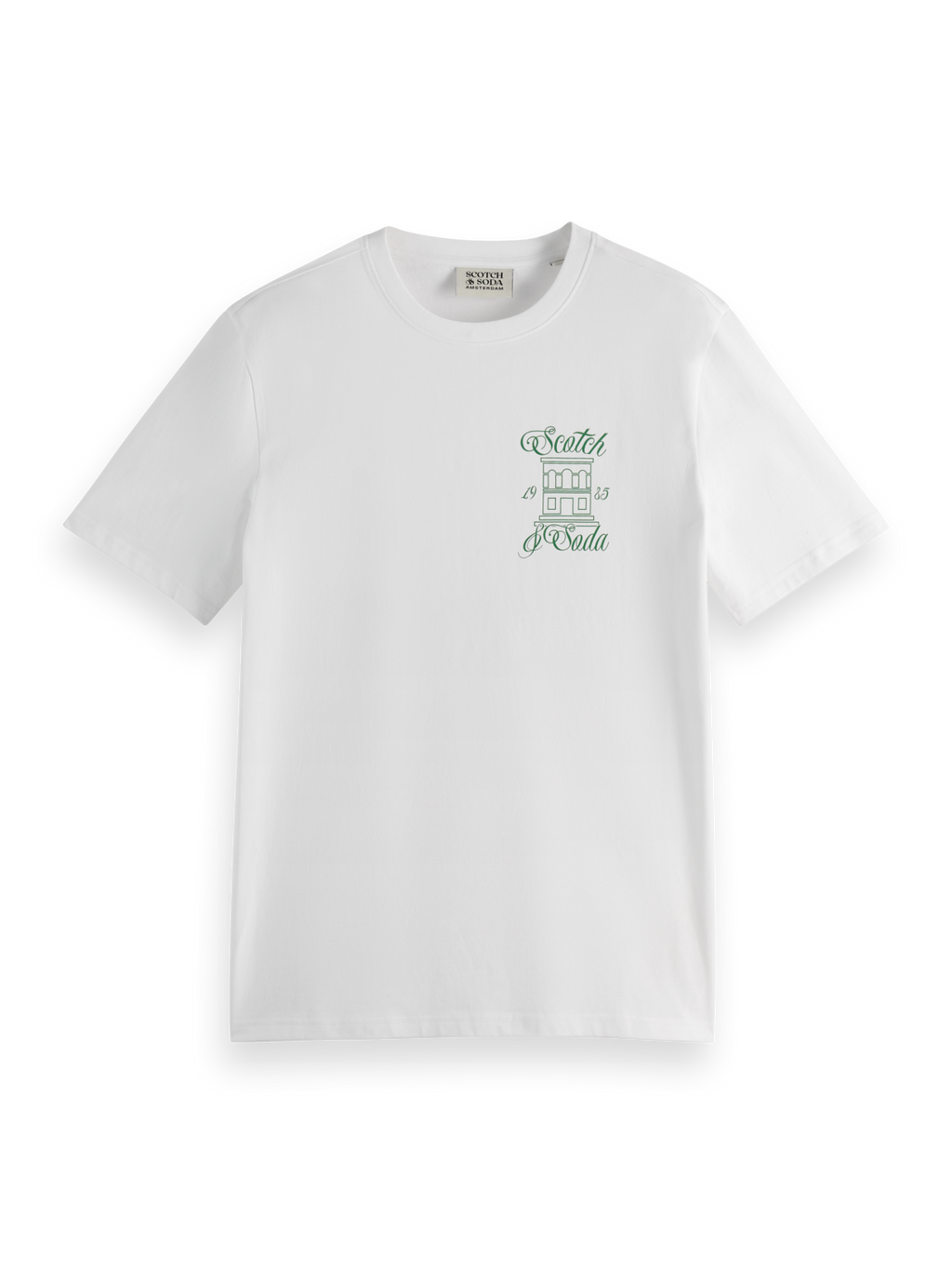 Left chest artwork t-shirt