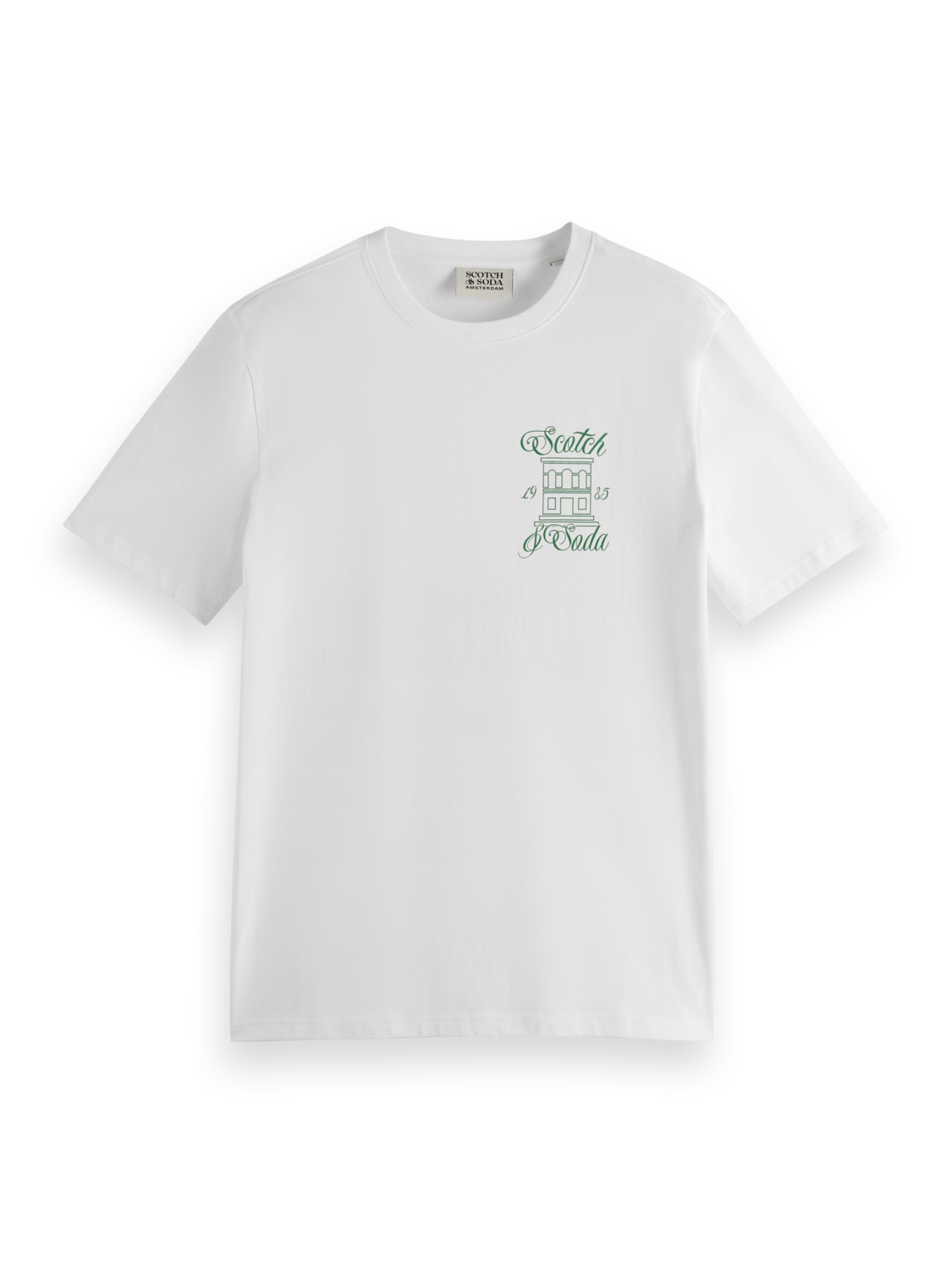 Left chest artwork t-shirt