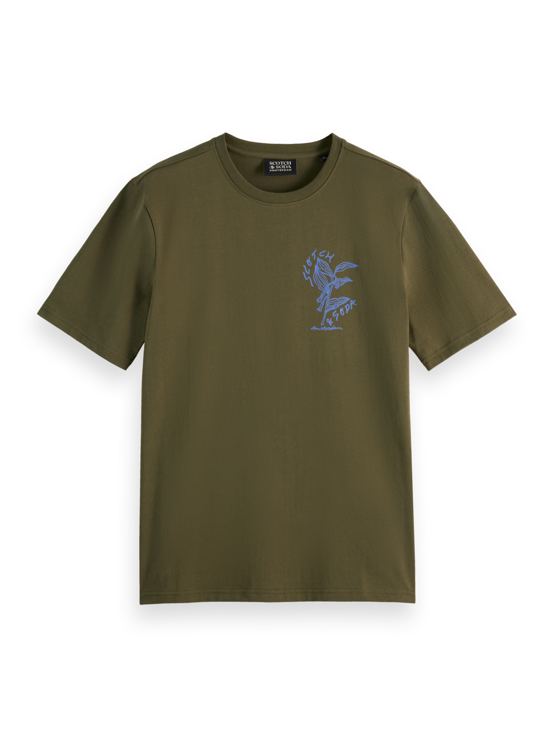 Left chest artwork t-shirt
