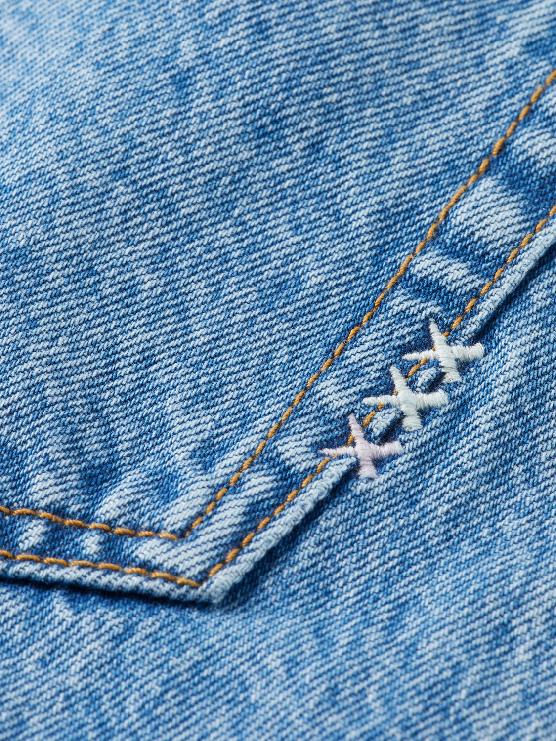 Denim workwear jumpsuit