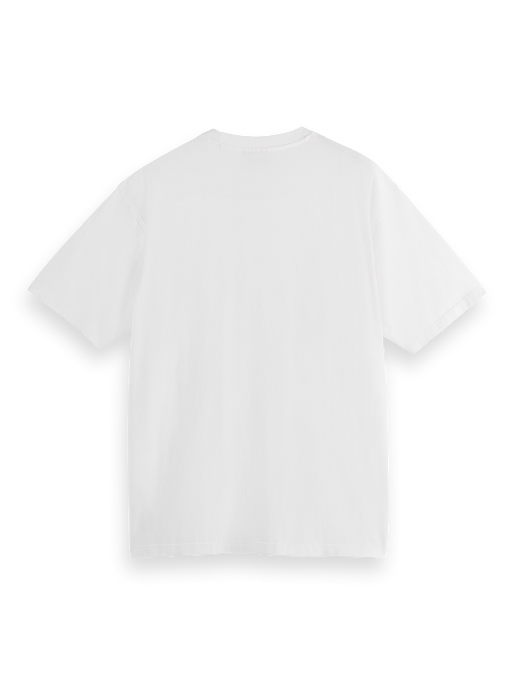 Front chest artwork relaxed fit t-shirt