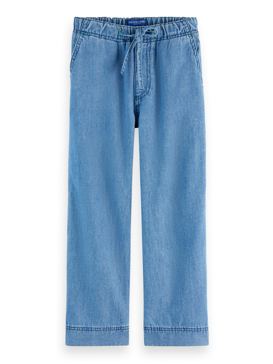 Girls Sporty Denim Pants