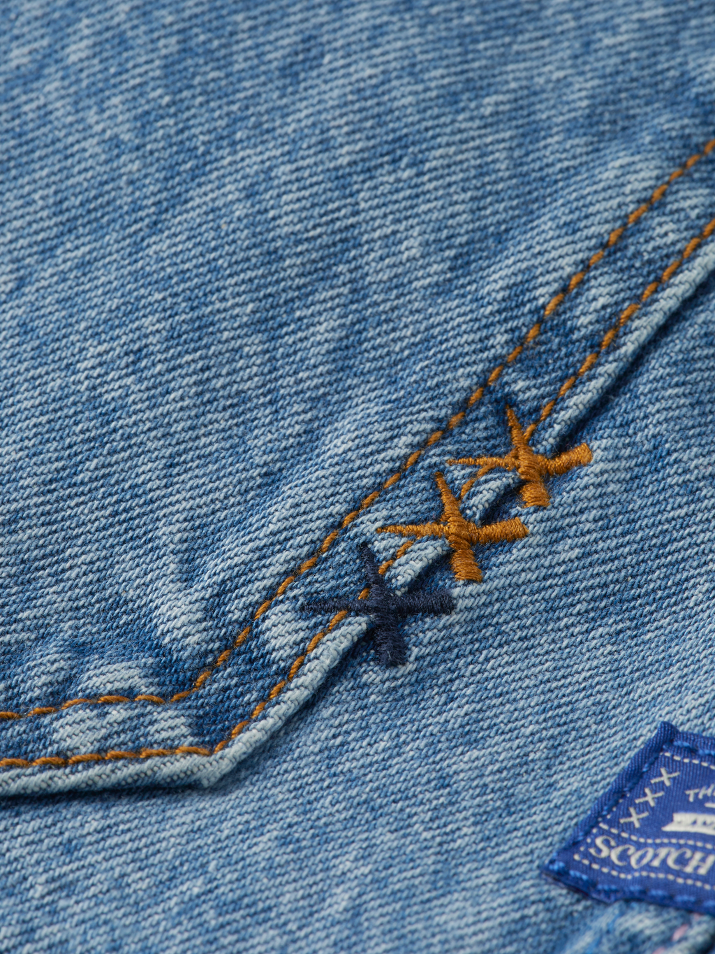 Denim workwear jacket